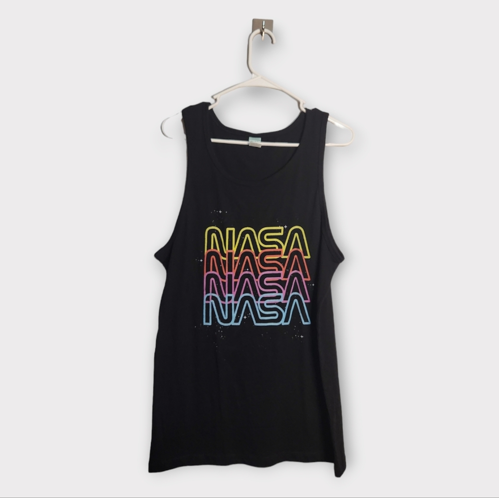 Pacific Sports NASA Rainbow Graphic Tank Top M